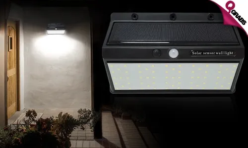 Solar Sensor LED Wall Light!